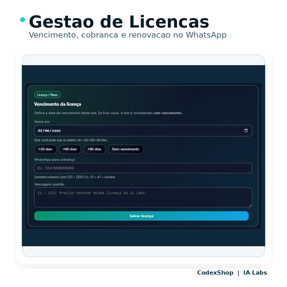 Chat Bot IA Labs, Código Completo (WhiteLabel)